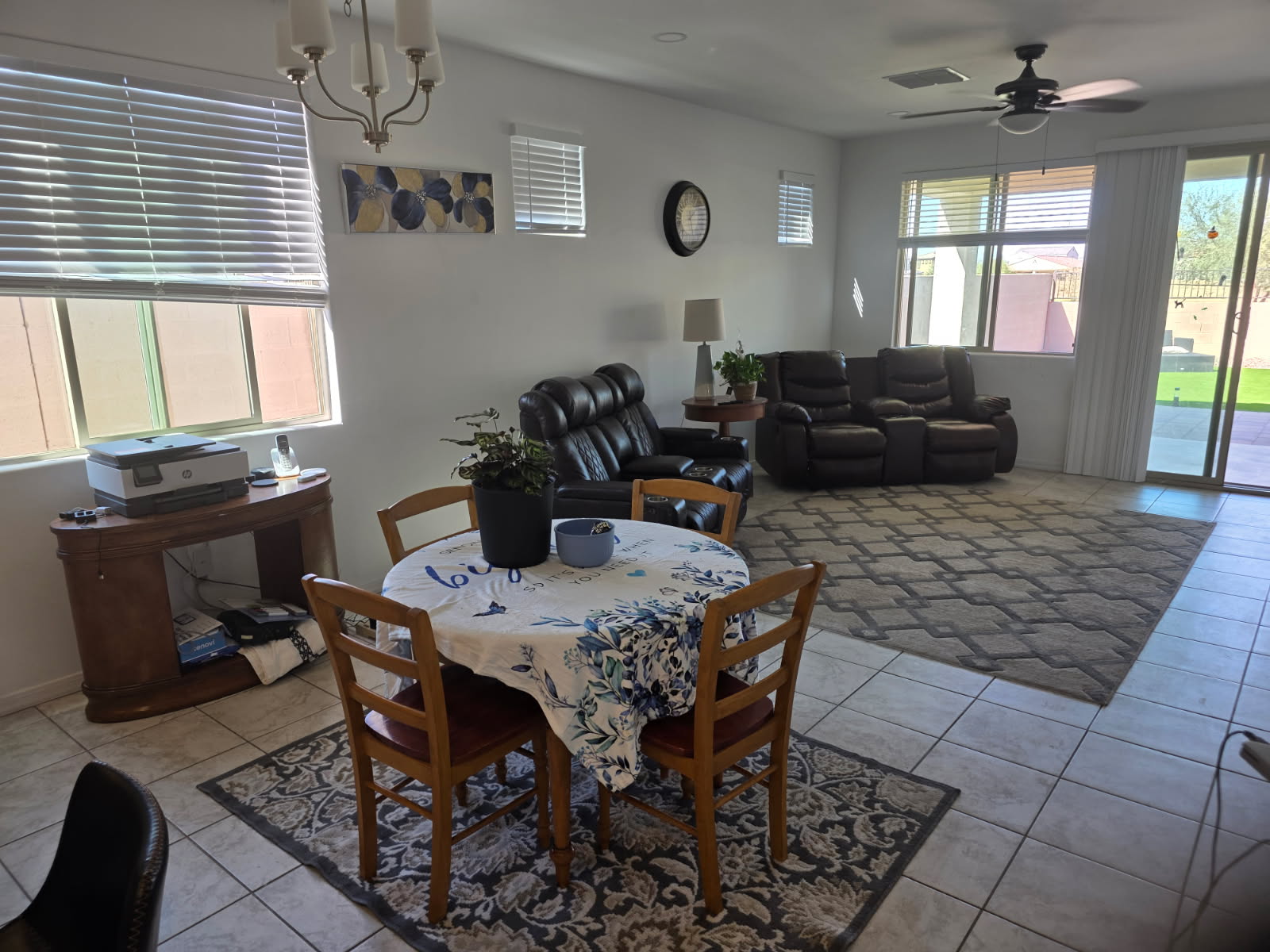 Client lounge area